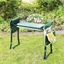 Banc de jardin pliable 2 pochettes
