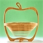 Bamboo apple basket
