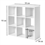 Etagère de rangement 9 cases