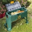 Banc de jardin reversible avec coffre