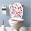 Stickers WC printemps
