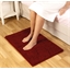 Tapis de bain chenille Rouge