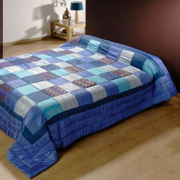 Tapis de bain Coton CHAMBRAY 50x80cm Bleu Spirella