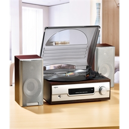 Tourne disques 2 haut-parleurs