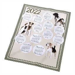 Torchons calendrier 2022 chiens