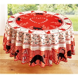 Nappe chats joueurs Ronde ou Rectangle