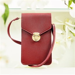 Pochette 2 en 1 noir ou rouge
