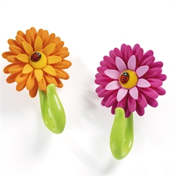 Crochet fleur rose et/ou orange