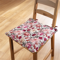 Lot de 2 galettes de chaises fleuries