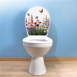 Sticker WC fleurs des champs