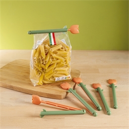 Lot de 6 pinces à sachet