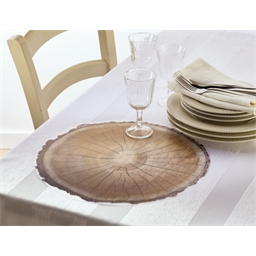 Lot de 4 sets de table rondins