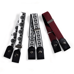 Lot de 3 ceintures sans boucle femme