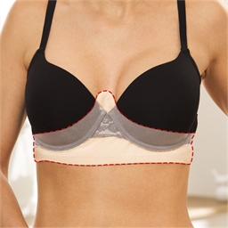 3 coussinets confort pour soutien-gorge