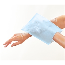 Lot de 50 gants de toilette pré-savonnés
