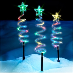 3 spirales Noël solaires