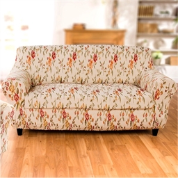 Housse fauteuil ou canapé floréal