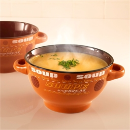 2 bols à soupe en grès