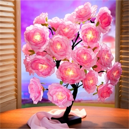 Lampe LED rosier
