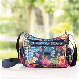 Sac imprimé fleurs colorées