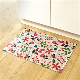 Tapis fleuri