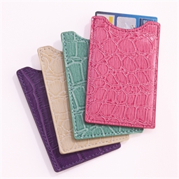 Lot de 4 porte-cartes RFID fantaisie