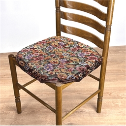 Lot de 2 couvre chaises fleuries