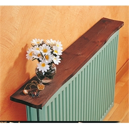 Tablette radiateur bois 50 cm