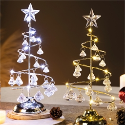 Sapin pampilles doré ou argenté