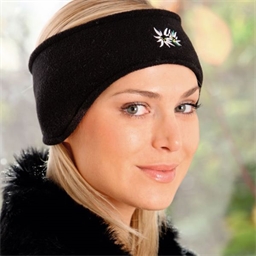 Couvre-oreilles brodé