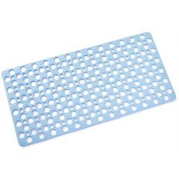 Tapis massage bleu Baignoire