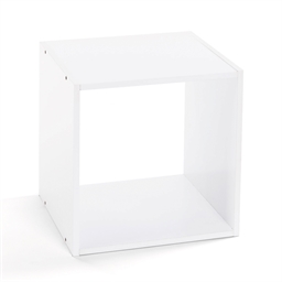 Meuble 1 case (Dim. : 34,5 x 32 x 34,5 cm) Blanc