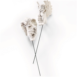 Lot de 2 piques anges