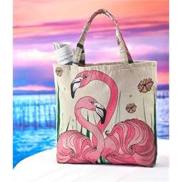 Flamingo shopping bag