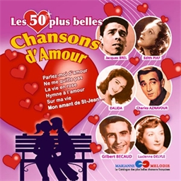 2 CD Les 50 chansons d'amour