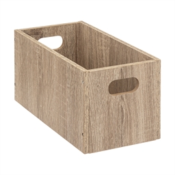 Boîte de rangement tiroir ou carré, blanc ou aspect bois