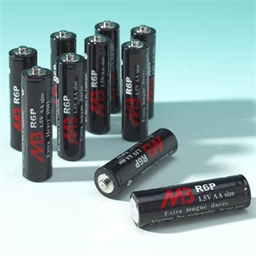 Set van 10 AA-batterijen