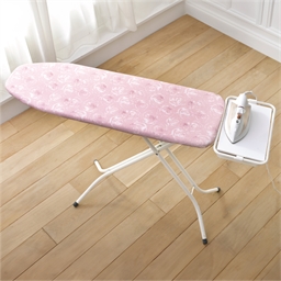 Housse de repassage rose