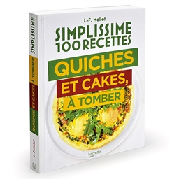 Livre Simplissime "Quiches et cakes"