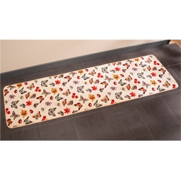 Tapis Fleurs et Papillons