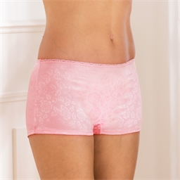 Lot de 2 Satin Panty Lot n°2 : Bleu + rose - taille M