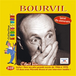 2 CD Bourvil Le roi du rire