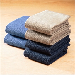 6 paires de chaussettes non comprimantes Coloris assortis - taille 39/42