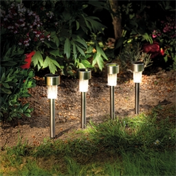 Lot de 10 lampes solaires Multicolores