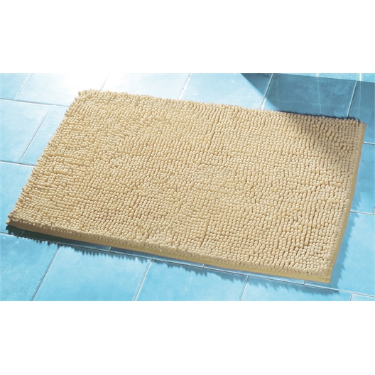 Tapis chenille beige