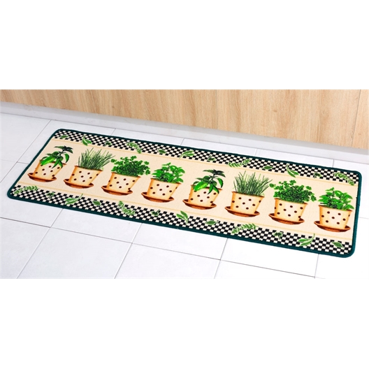 Tapis plantes aromatiques 50 x 140 cm