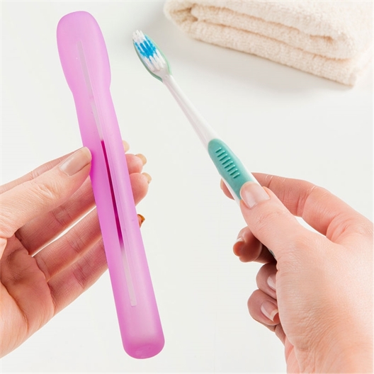 Lot 2 protège-brosses à dents silicone