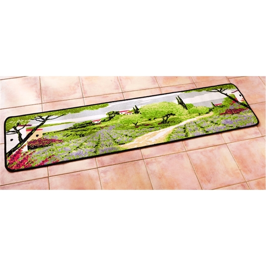 Provencal landscape rug