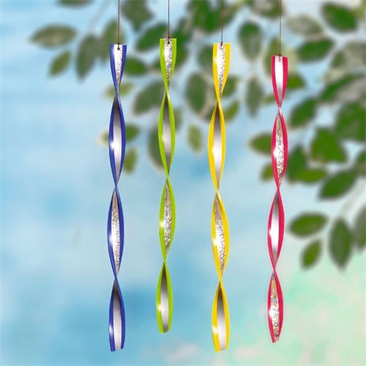 4 spirales réfléchissantes