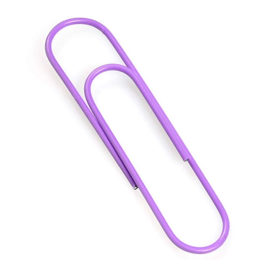 XXL coloured paperclips